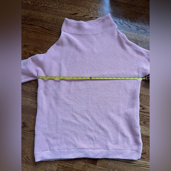 Free People Ottoman Slouchy Tunic Sweater Dress Soft Pink Cowl Ribbed Pullover S - Picture 13 of 16